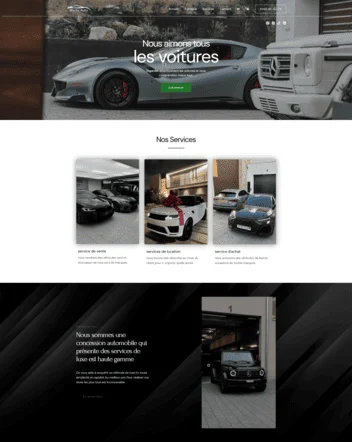 Exemple d'un site web WordPress