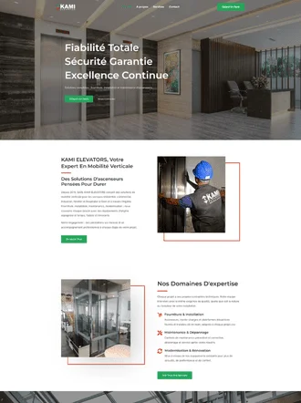 Exemple d'un site web WordPress